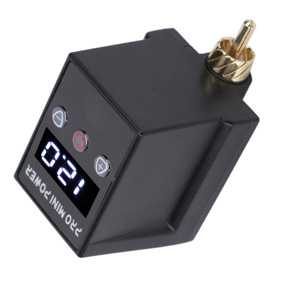 Cordless Tattoo Power Supply 8H 1800mAh USB Rechargeable Aluminum 36x35x41mm