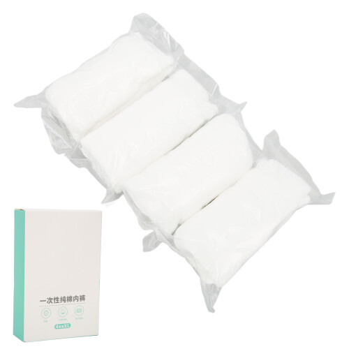 (XXL) 4pz Mutandine Monouso Postparto Cotone XL