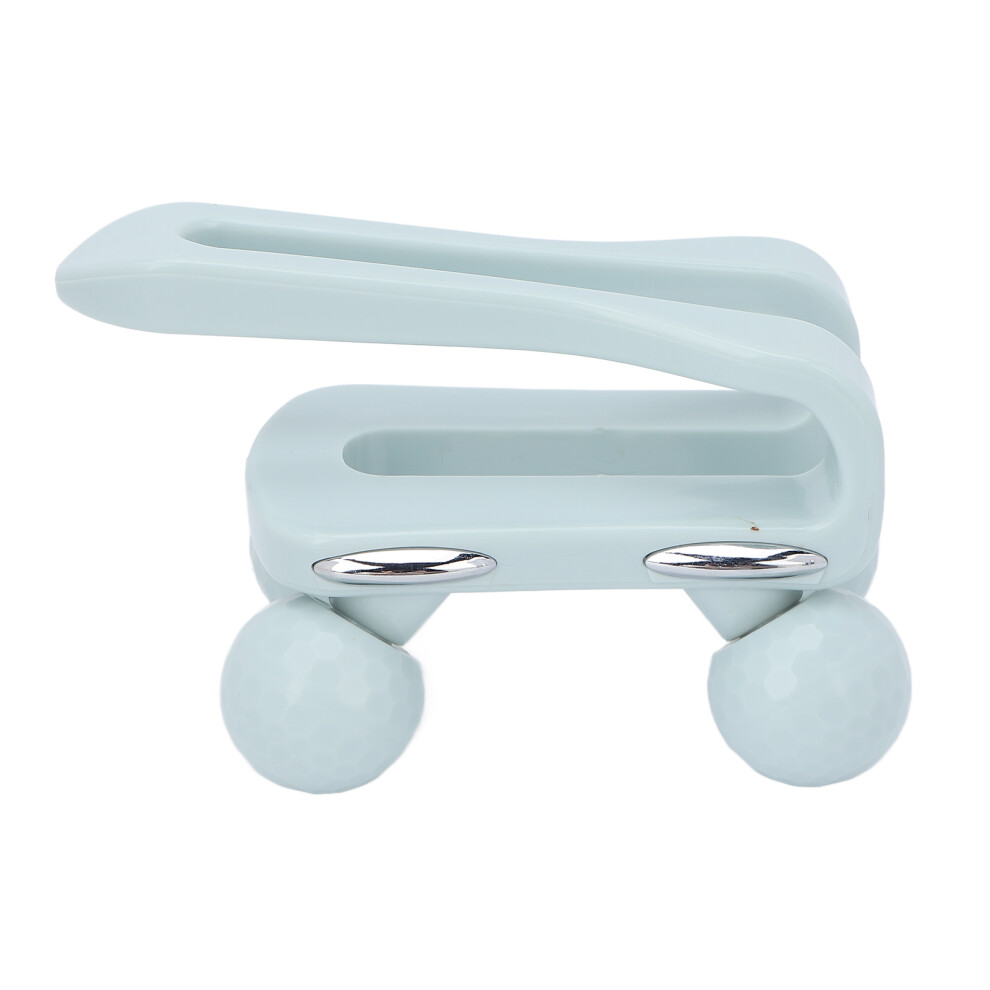 Four-Wheel Handheld Roller Massager for Body Therapy