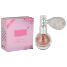 (04) Highlighter Powder Spray Glitter Gloss for Face Body 3g