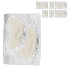(Gold) 10x Kollagen-Patches unter den Augen gegen Falten Silber
