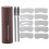 (Light Brown) Augenbrauen-Stempel-Kit Formung Hellbraun 1