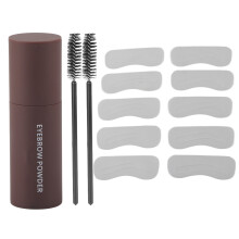 (Natural Brown) Augenbrauen-Stempel-Kit Formung Hellbraun