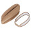 (Brown) Neck Support Sponge Cervical Tractor PVC Strap Brown 1
