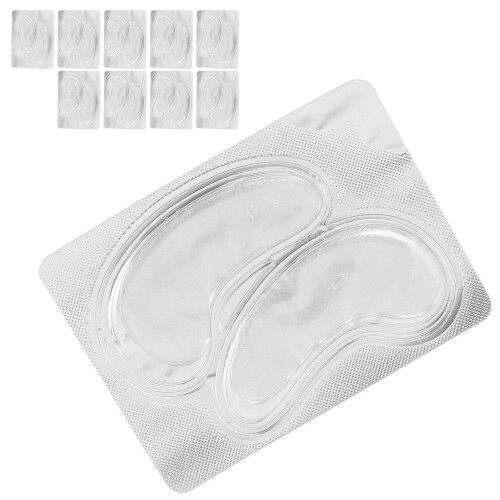 (Silver) 10 Pezzi Cerotti Collagene Sotto Occhi Argento 2