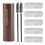 (Dark Brown) Augenbrauen-Stempel-Kit Formung Hellbraun 5