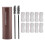 (Dark Brown) Augenbrauen-Stempel-Kit Formung Hellbraun 4