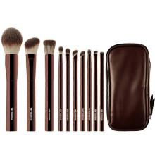 (HG10branch) Hourglass Soft Focus Foundation Brush, made of soft fibers, with a stylish design and minimalist face brush.