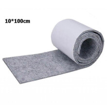 Adhesive Felt Roll for Making Furniture Leg Pads Floor Protection Furniture Padding - 100 x 10 cm - Light Grey, 56Vingt