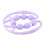 U-Form Trigger Massage Roller 7 Räder Waden Beine Arme 5