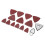 Oscillating Tool Sanding Pad Kit, Triangular & Finger, Grit 60-240 13