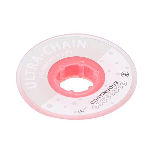 (Pink) Elastische kieferorthopädische Gummikette Blau 2