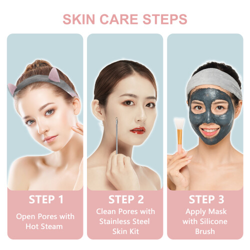 Face Steamer UV Nano Warm Mist 90ML 20min