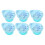 6x Reizgmondspoeling Mint 78ml 2