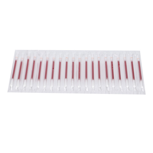 (Ruse Red) ELAIMEI 20Stks Watervaste Lipgloss Applicator 2