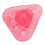 Fingerstrecktrainer TPR-Dreiecksball Pink 5