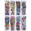 8 Blatt Vollärmel Tattoo Sticker Body Art 4