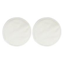 2x Wiederverwendbare Stillpads aus Bambusfaser