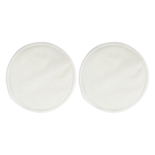 2x Wiederverwendbare Stillpads aus Bambusfaser