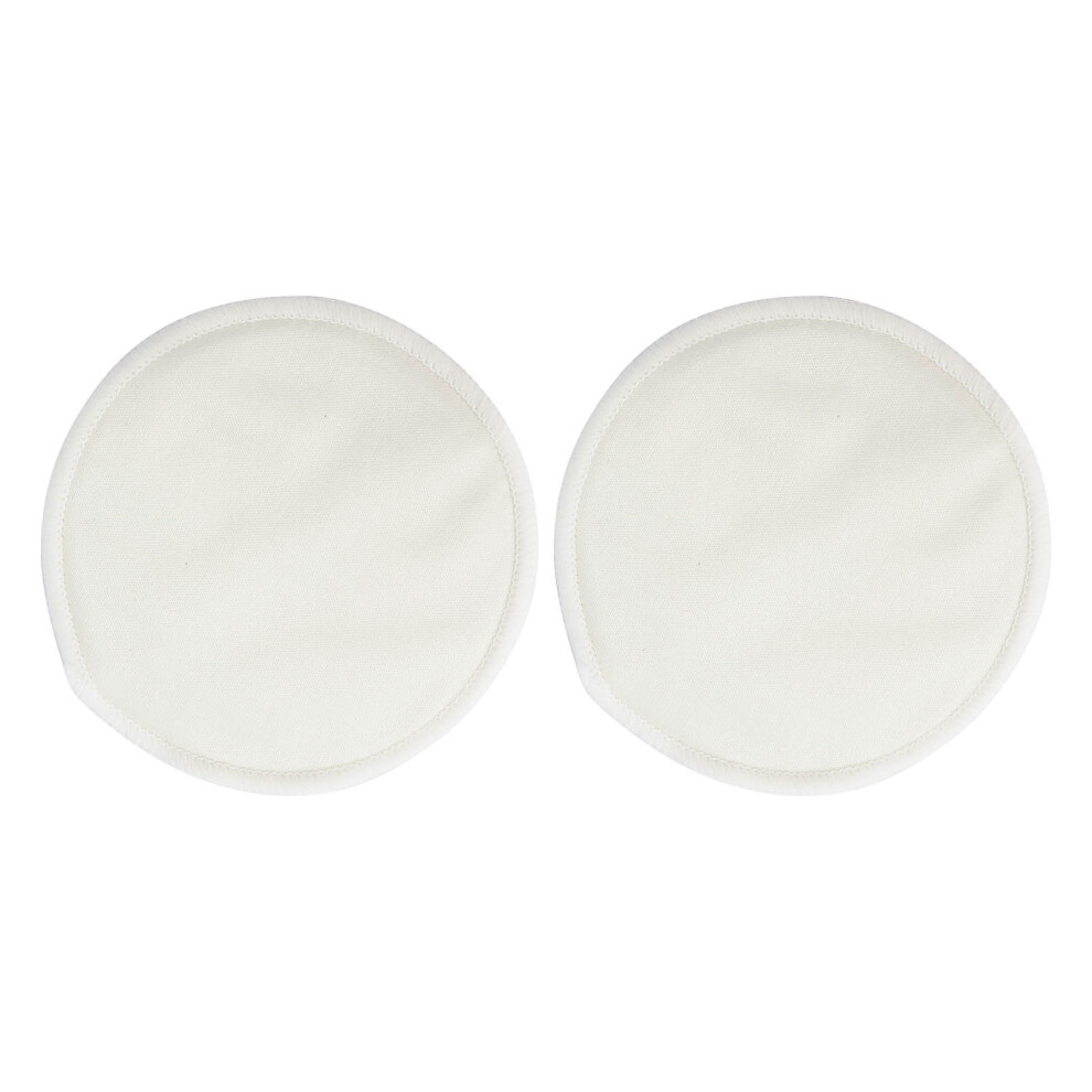 2pcs Reusable Breastfeeding Pads Bamboo Fiber Maternity
