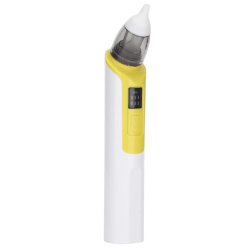 (Yellow) Aspiratore Nasale Bebe' Silicone Impermeabile Automatico 2