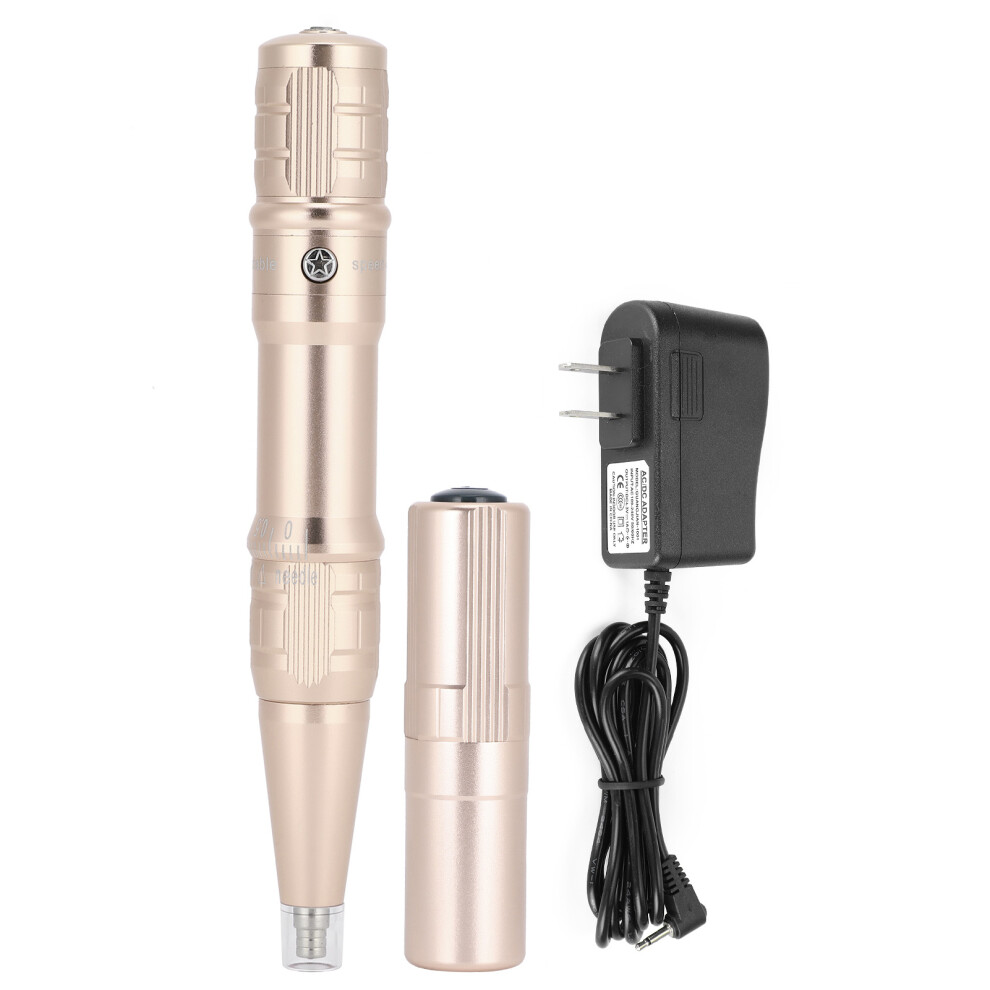 (US Plug) Electric Eyebrow Lip Tattoo Pen Microblading 100-240V US Plug