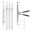 3Pcs Odorless Tattoo Marker Eraser Pens 5