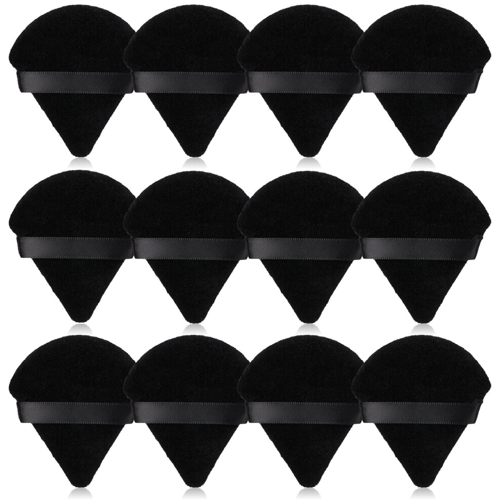 12x Safe And Hypoallergenic Non-toxic Powder Puff For Delicate Makeup