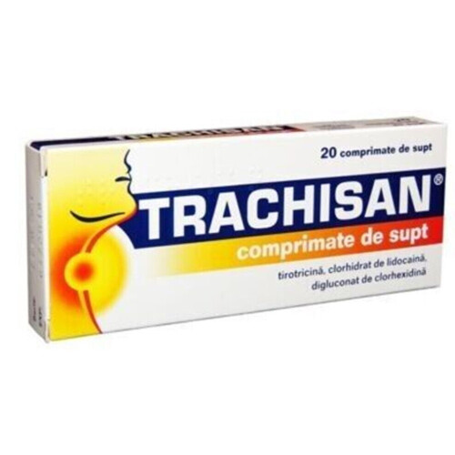TRACHISAN 20 tabletten voor succes en keelpijn
