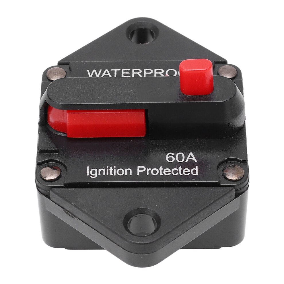 Dc 32V 60A Waterproof Circuit Breaker With Switch Manual Reset For Truck Rv Atv 9461357202089