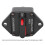 Disyuntor impermeable de 32 V CC, 100 A, con restablecimiento 4