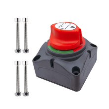 600A Heavy Duty ON Off Battery Switch Single Circuit HD-Series 3000 Grey