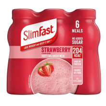 SlimFast Milkshake Multipack Strawberry 6x325ml