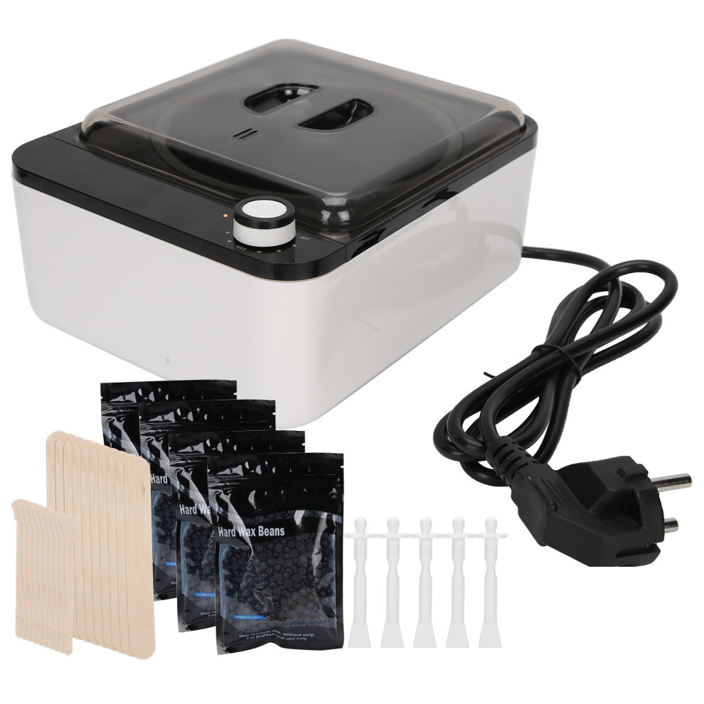 (EU Plug 220V) Hair Removal Wax Heater Wax Beans Professional Kit EU Plug 220V