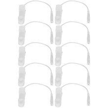 10x 2,0mm Ohrclip-Elektrodraht für TENS-Massagegerät