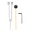 (Silver) Tuning Fork Hammer Set for Sound Healing Therapy Silver 1