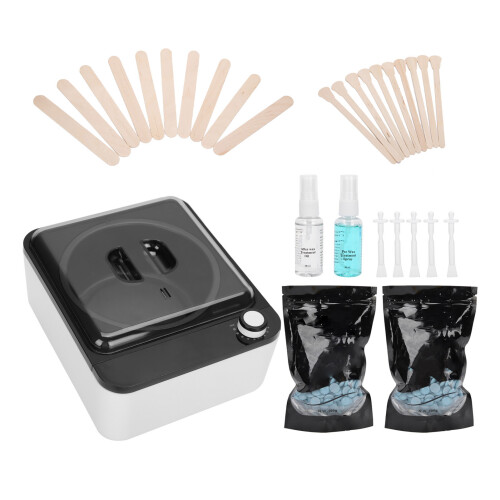 (Prise US 110V) 8Pcs Wax Heater Kit Melting Machine EU Plug 2