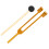 (Gold) Tuning Fork Hammer Set for Sound Healing Therapy Silver 3