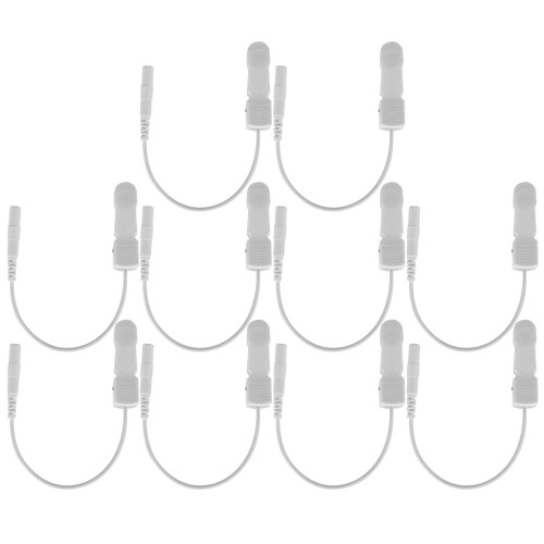 10pcs 2.0mm Ear Clip Electrode Wires for TENS 1