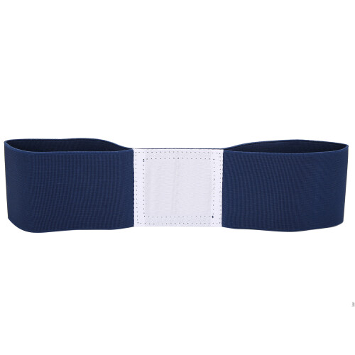 (Blue) Golf Swing Training Arm Band Posture Correction Belt Black 2