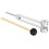 (Silver) Tuning Fork Hammer Set for Sound Healing Therapy Silver 5
