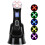 (Black) Trattamento Viso Luce LED EMS 6 Colori Nero 3