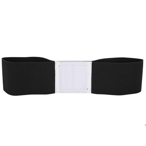 (Black) Golf Swing Training Arm Band Posture Correction Belt Black 2