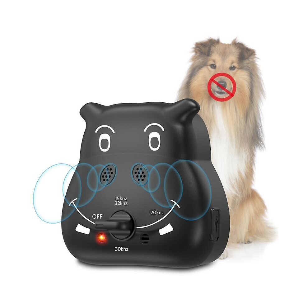 Kikidex (As Show, One Size) Dog Bark Stopper, 3 Modes Ultrasonic Dog Bark Stopper, Indoor And Outdoor Infrared Bark Stopper For Dogs