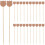 100 Unidades Para Cocktail 4,7 Polegadas De Bamboo 4