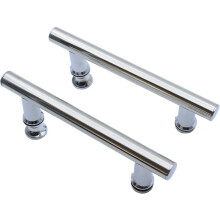 (As show, One size) Set of 2 Stainless Steel Shower Door Handles 145mm