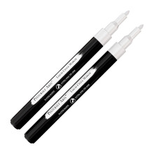 Pinturale Arts 2 erittin hienokrkiset valkoiset liitumerkit | 1mm krki | Windowsille Blackboard Dry Erase Board Liitutaulut Glass Easy Erase | Val