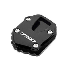 (As show, Titanium) For HONDA Forza 750 Forza750 2020 2021 2022 Motorcycle Accessories CNC Kickstand Foot Side Stand Extension Pad Support Plate
