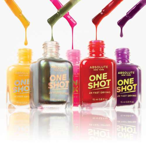 Absolute New York One Shot nagellak - Frans wit 1