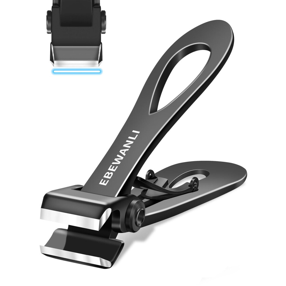 Ebewanli Straight Nail Clipper 17Mm Wide Jaw Opening Toe Nail Clippers Extra Large Toenail Clippers For Thick Toenails Heavy Duty Toenail Clippers